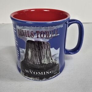 Devil's Tower Wyoming 3D Souvenir Travel Mug Coffee Cup